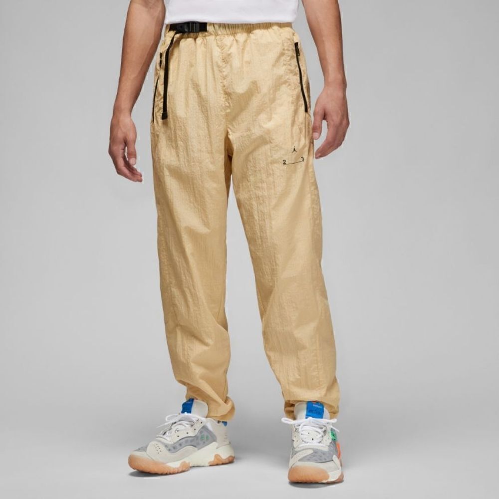 Nike Air Jordan 23 Engineered Repel Woven Jogger Pants DQ8066-252 Sesame Size XL